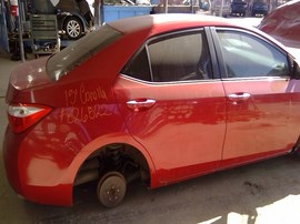 2015 TOYOTA COROLLA. RED, LE MODEL, 1.8L, AT.   Z26522